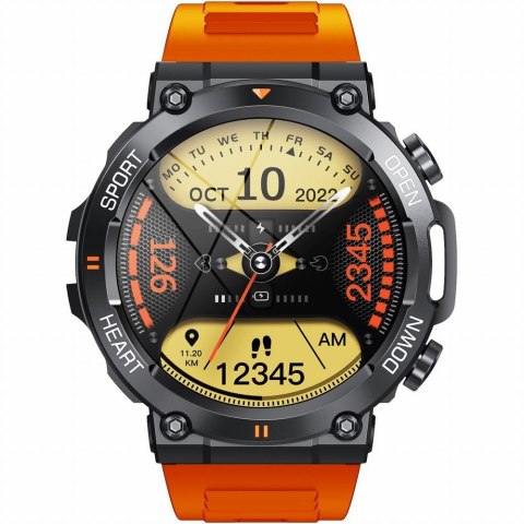 Smartwatch Gravity GT7-5 PRO Czarno-Pomarańczowy