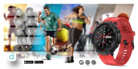 Smartwatch Gravity GT7-5 Szaro-Czarny
