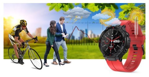 Smartwatch Gravity GT7-5 Szaro-Czarny