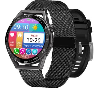 Smartwatch Rubicon RNCE88-2 z bransoletą Mesh i paskiem silikonowym