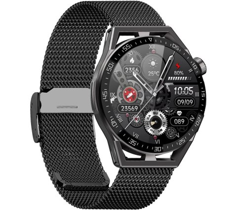Smartwatch Rubicon RNCE88-2 z bransoletą Mesh i paskiem silikonowym