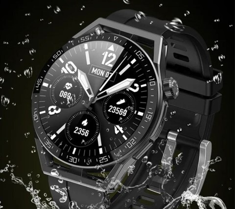 Smartwatch Rubicon RNCE88-2 z bransoletą Mesh i paskiem silikonowym