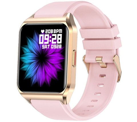 Smartwatch Rubicon RNCE89-3 Złoto-Różowy z pomiarem temperatury