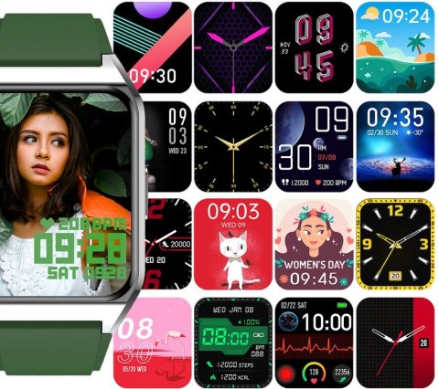 Smartwatch Rubicon RNCE89-3 Złoto-Różowy z pomiarem temperatury