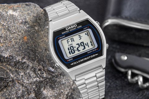 Zegarek Casio B640WD-1AVEF Unisex Vintage Stal + BOX