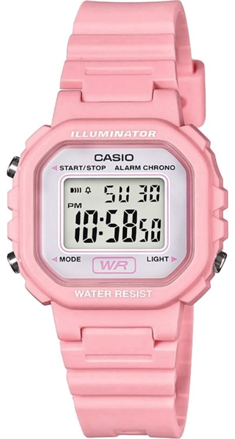 Zegarek Damski Casio LA-20WH-4A1EF Unisex Różowy