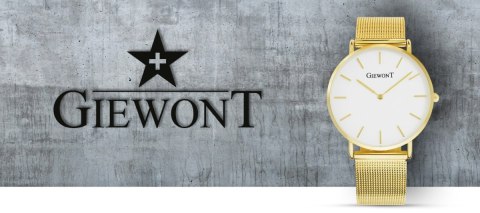 Zegarek damski Giewont GW1970-1 klasyczny złoty
