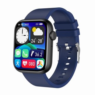Smartwatch Damski Gravity GT3-5 Czarno-Niebieski
