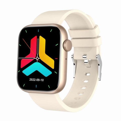 Smartwatch Damski Gravity GT3-6 Różowe Złoto-Ecru
