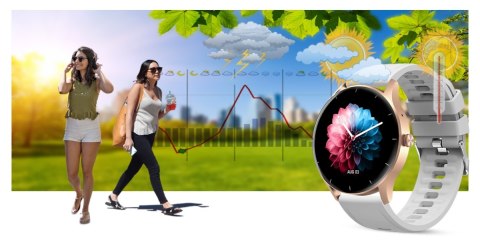 Smartwatch Gravity GT2-5 Różowe Złoto