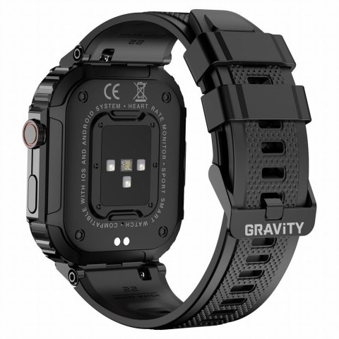 Smartwatch Gravity GT6-1 z ekranem 1,96"