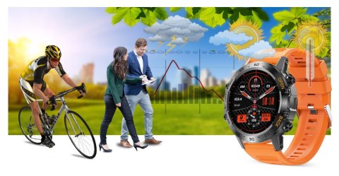 Smartwatch Gravity GT9-4 Pomarańczowy