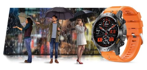 Smartwatch Gravity GT9-4 Pomarańczowy