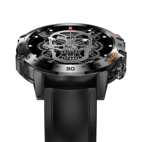 Smartwatch Gravity GT9-5 ze skórzanym paskiem
