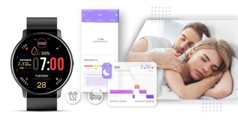 Smartwatch Giewont GW120-2 Pro SmartCall Czarny