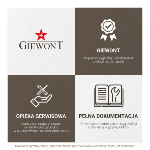 Słuchawki Bezprzewodowe GIEWONT RealSound PRO ANC ENC Białe