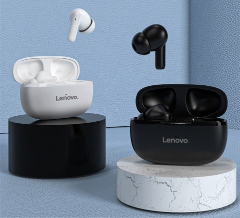Bezprzewodowe słuchawki douszne LENOVO HT05 Białe