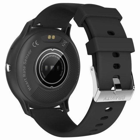 Smartwatch Gravity GT1-1 PRO - Czarny i Niebieski Pasek