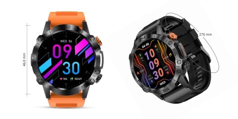 Smartwatch Gravity GT20-3 AMOLED z dodatkowym paskiem