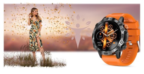 Smartwatch Gravity GT20-3 AMOLED z dodatkowym paskiem