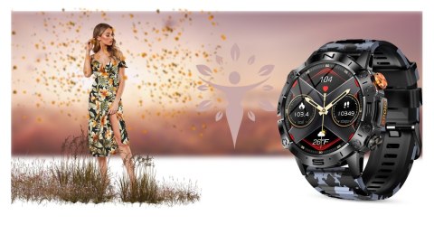 Smartwatch Gravity GT20-5 AMOLED Moro