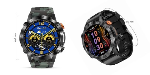 Smartwatch Gravity GT20-6 AMOLED Zielone Moro