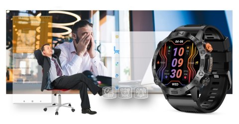 Smartwatch Gravity GT20-6 AMOLED Zielone Moro