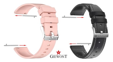 Teleskop Stalowy Giewont 20mm do Paska i Bransolety Smartwatch