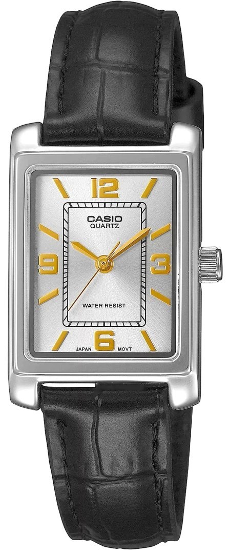 Zegarek Damski Casio LTP-1234PL-7A2EF na pasku ze skóry