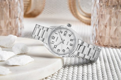 Zegarek Damski Casio LTP-1302PD-7BVEG Datownik 50M + BOX