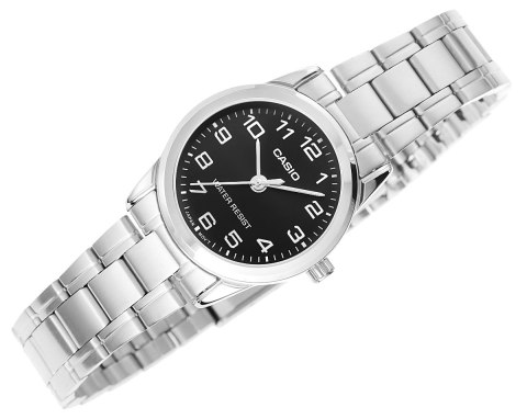 Zegarek Damski Casio LTP-V001D-1BUDF Stalowy Klasyk