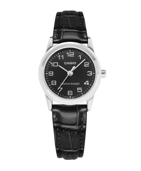 Zegarek Damski Casio LTP-V001L-1BUDF na Czarnym Pasku
