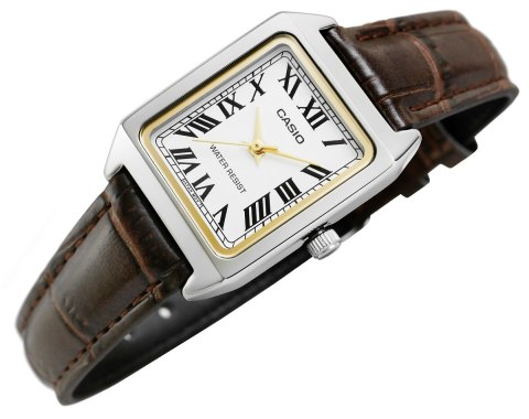 Zegarek Damski Casio LTP-V007L-7B2UDF na Brązowym Pasku