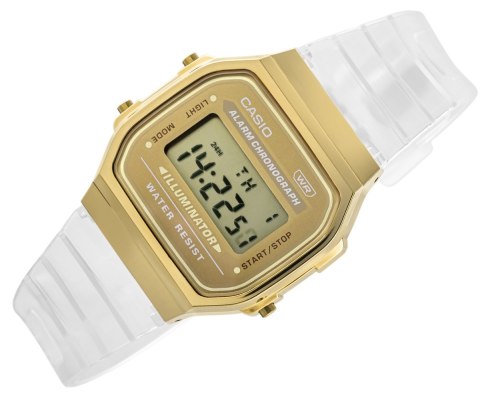 Zegarek Damski Casio Vintage A168XESG-9AEF Transparentny