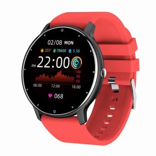 Smartwatch Damski Gravity GT1-10 Czarny/Czerwony