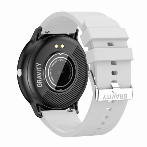Smartwatch Damski Gravity GT1-11 Czarny/Biały