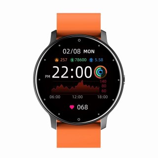 Smartwatch damski Gravity GT1-9 - czarno-pomarańczowy