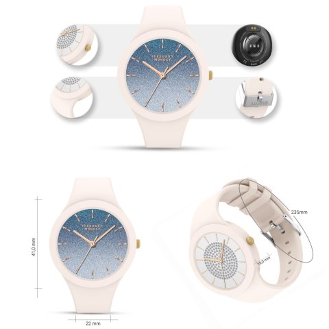 Smartwatch Damski Gravity GT14-1 Różowy