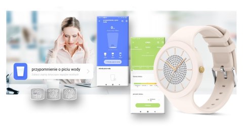 Smartwatch Damski Gravity GT14-1 Różowy