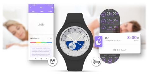 Smartwatch Damski Gravity GT14-3 Czarny
