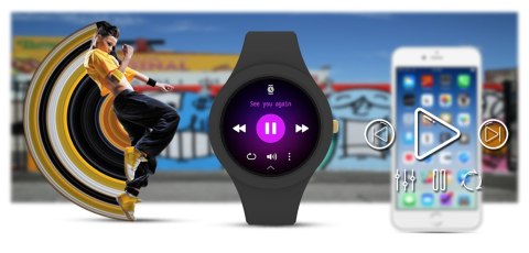 Smartwatch Damski Gravity GT14-3 Czarny