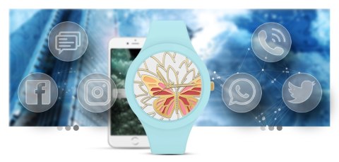 Smartwatch Damski Gravity GT14-4 Niebieski