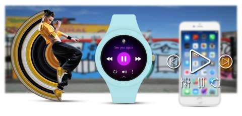 Smartwatch Damski Gravity GT14-4 Niebieski