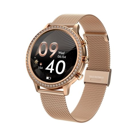 Smartwatch Damski Veltori VT310-1 - Złoto z Różem