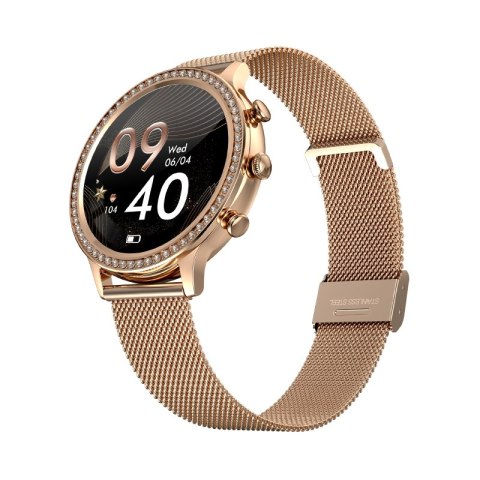 Smartwatch Damski Veltori VT310-1 - Złoto z Różem
