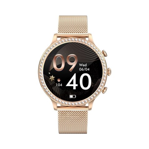 Smartwatch Damski Veltori VT310-1 - Złoto z Różem