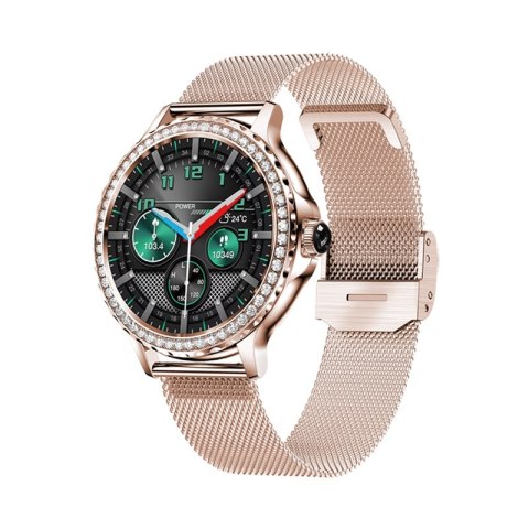 Smartwatch Damski Veltori VT320-1 - Złota Bransoleta