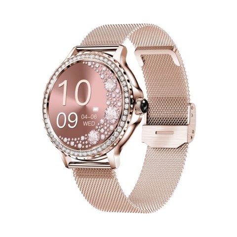 Smartwatch Damski Veltori VT320-1 - Złota Bransoleta