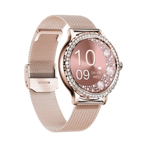 Smartwatch Damski Veltori VT320-1 - Złota Bransoleta