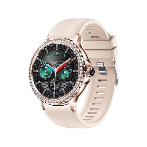 Smartwatch Damski Veltori VT320-1 - Złota Bransoleta
